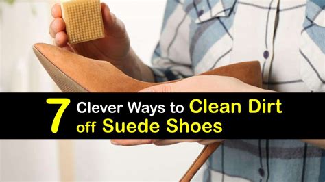 how to get dirt marks off suede shoes